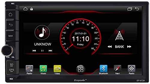 FWZJ Autosion Android 10 para Nissan X-Trail Pathfinder Qashqai Tiida Navara Doble DIN en el Tablero Universal Car GPS Navegación por satélite Unidad Principal Reproductor de Radio DVD Estéreo Mu