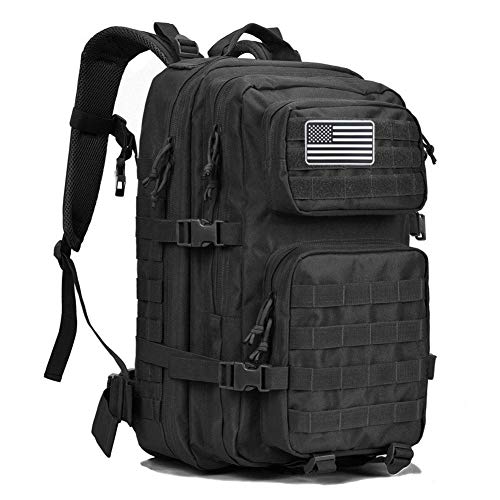 G4Free 40L Mochila Táctica Militar Paquete de Asalto del Ejército Grande Bolso de Hombro Molle Mochilas Mochila para Senderismo al Aire Libre Camping Trekking Caza