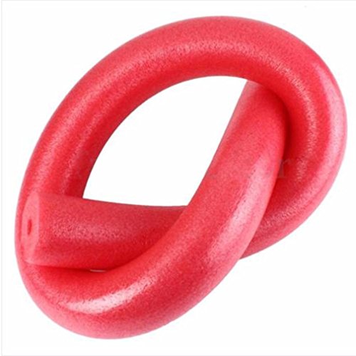 Harrystore – Churro hueco de natación hecho de espuma, ideal para natación, rehabilitación, ayuda de flotación y como juguete para los niños, rojo