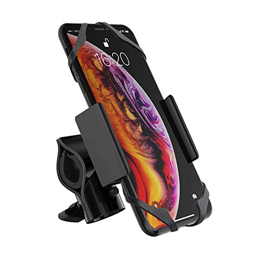 ipow® Soporte Móvil Bicicleta, Soporte Universal Manillar Motocicleta con 360° Rotación, Anti Vibración, Compatible con iPhone 7/6 Plus/6/5S/5 & Samsung galaxy S7/S6 Edge/S6/S5/S4/S4 Mini/Note 3/Note 4/Note Edge etc. 3.5 a 7 pulgadas ipow® Soporte Móvil Bicicleta, Soporte Universal Manillar Motocicleta con 360° Rotación, Anti Vibración, Compatible con iPhone 7/6 Plus/6/5S/5 & Samsung galaxy S7/S6 Edge/S6/S5/S4/S4 Mini/Note 3/Note 4/Note Edge etc. 3.5 a 7 pulgadas