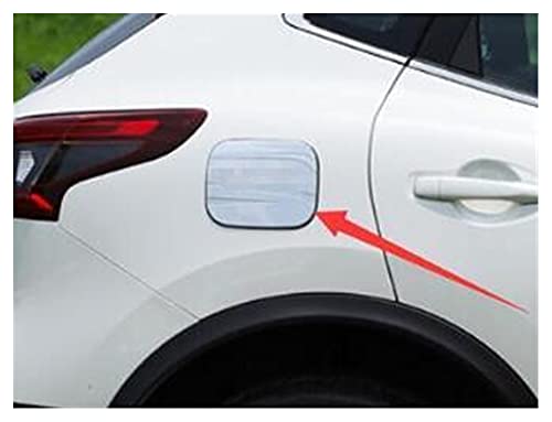 JIEYANG YouCg Ajuste para Nissan Qashqai J11 2016-2020 Chrome Gasoline Tap DE Tanque DE Combustible PEQUEÑA PEQUEÑA PEQUEÑA Etiqueta PEQUEÑA Etiqueta Accesorios DE ESTILLO DE Coches (Color : Silver)