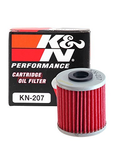 K&N KN-207 Motorcycle/Powersports High Performance Oil Filter by K&N