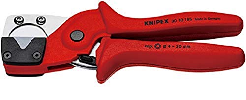KNIPEX Cortatubos para mangueras multicapa y neumáticas (185 mm) 90 10 185 SB (cartulina autoservicio/blíster)