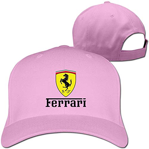 LightCa Funny Ferrari Logo Adjustable Hip Hop Hat for Men Women's,Blue