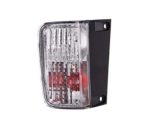 Luz trasera izquierda compatible con Nissan Primastar Renault Trafic II Opel Vivaro 2009 2010 2011 2012 2013 2014 - VT967L lado del conductor luz trasera trasera trasera luz blanca