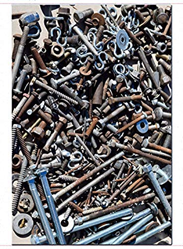 LYBSSG Puzzle 1000 Piece Jigsaw Puzzle for Adults - Its Nuts and Bolts and Hardware - Extreme Puzzle with Nuts, Bolts, Washers Challenging