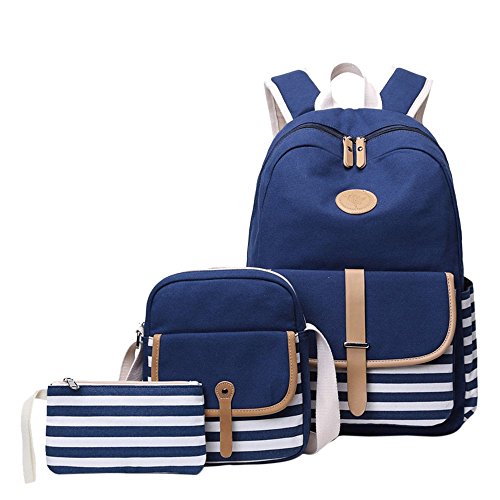 Mochila Escolares Mochila de Lona Casual Mochilas Portatil 15.6 Pulgadas Multifuncional Mochila Clásica Daypacks para Hombre Mujer Pack de 3 Mochila Escolares Mochila de Lona Casual Mochilas Portatil 15.6 Pulgadas Multifuncional Mochila Clásica Daypacks para Hombre Mujer Pack de 3