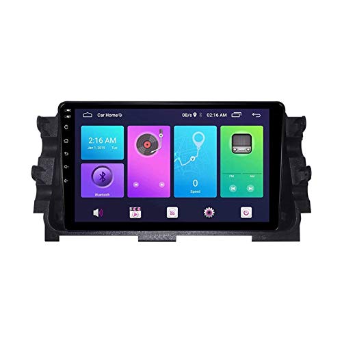Multimedia Estéreo Para Nissan Micra 2017 Coche SAT NAV GPS Reproductor Música Audio Receptor Radio Con Espejo Pantalla Táctil Controles De Volante Controls SWC TELÉFONO,4 core 4g+wifi: 2+32gb