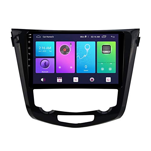 Nav Android 10.0 Car Stereo Double Din para Nissan X-Trail QASHQAI 2014-2020 Navegación GPS Unidad principal de 10 pulgadas Reproductor multimedia MP5 Receptor de video y radio con 4G WIFI DSP Carplay