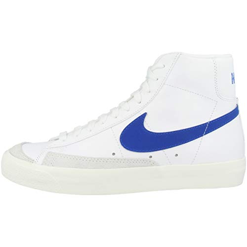 Nike Blazer Mid '77 VNTG, Zapatillas de básquetbol Hombre, Vela Blanco/Racer Azul, 42.5 EU