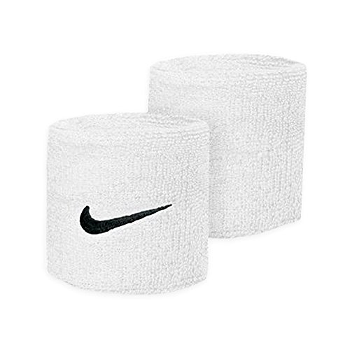 Nike Swoosh Wristbands - Muñequera, color blanco