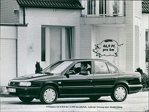 Nissan Primera 2.0 SLX - Foto de Prensa Vintage Nissan Primera 2.0 SLX - Foto de Prensa Vintage