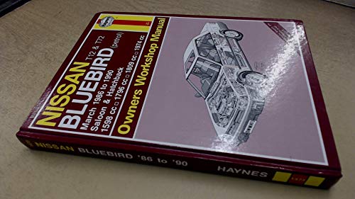 Nissan T12 and T72 Bluebird (Petrol) March 86-90 Owner's Workshop Manual