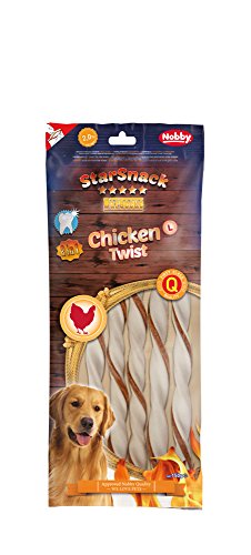 Nobby Star Snack Barbecue Chicken Twist, 1er Pack (1 x 150 g)