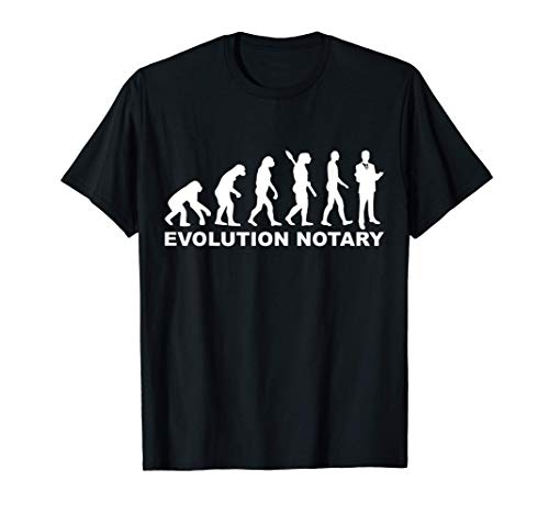 Notario de la evolución Camiseta