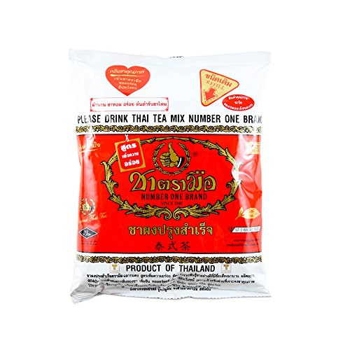 Number One Hand Brand Thai Tea Original Red 400g. by Number One