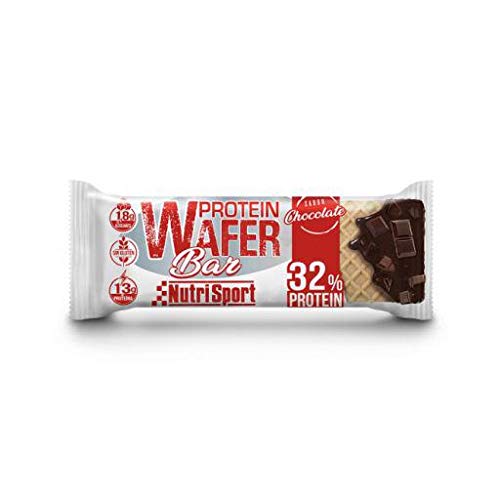 Nutrisport Protein Wafer Barritas Chocolate 15Ud 1 Unidad 250 g