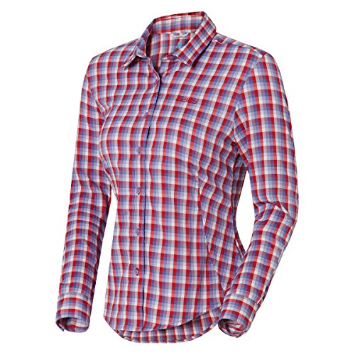 Odlo Bluse Blouse Long Sleeve Alley - Camisa/Camiseta para Mujer, Color Multicolor, Talla L