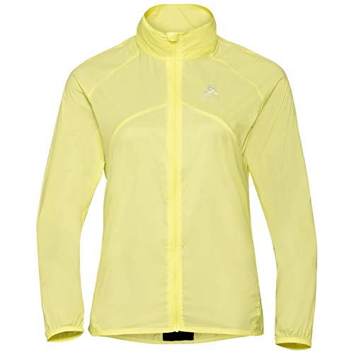 Odlo Jacket Zeroweight Chaquetas, Mujer, Charlock, XL