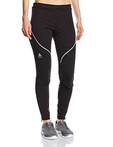 Odlo Pants Logic Muscle Light - Pantalones de esquí para Mujer, Color Negro, Talla XL