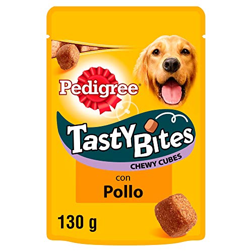 Pedigree Tasty Mini Snacks para perros sabor Pollo y Pato (Pack de 6 x 130g)