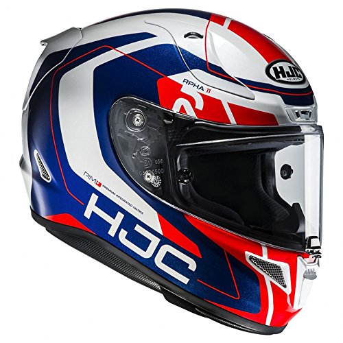 R1CHRXL - HJC RPHA 11 Chakri Motorcycle Helmet XL Red White Blue (MC21)