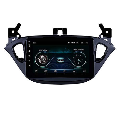 Radio de navegación GPS para automóvil Android 9.0 de 8 Pulgadas con Reproductor de Tablero para Opel Corsa 2015-2019 / Opel Adam 2013-2016