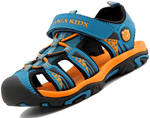 Sandalias para Niño Verano Casual Sandalias de Zapatillas de Trekking y Senderismo Sandalias de Playa Azul Oscuro Gr.28