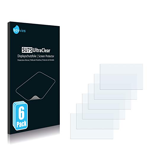 savvies Protector Pantalla Compatible con Opel Astra K IntelliLink R 4.0 2016 (6 Unidades) Pelicula Ultra Transparente savvies Protector Pantalla Compatible con Opel Astra K IntelliLink R 4.0 2016 (6 Unidades) Pelicula Ultra Transparente