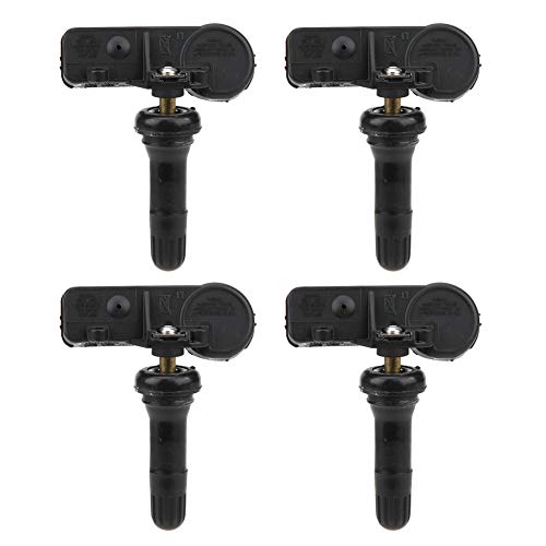 Sensor de sistemas de control de presión de neumáticos TPMS, sensor de presión de neumáticos de 4 piezas 68241067AB 433 MHz TPMS para Jeep Wrangler Sensor de sistemas de control de presión de neumáticos TPMS, sensor de presión de neumáticos de 4 piezas 68241067AB 433 MHz TPMS para Jeep Wrangler