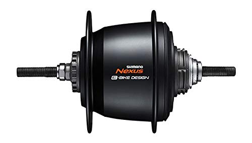 SHIMANO Di2 Nexus SG-C70505V 16G 187/36 - Buje de Cambio, Color Negro