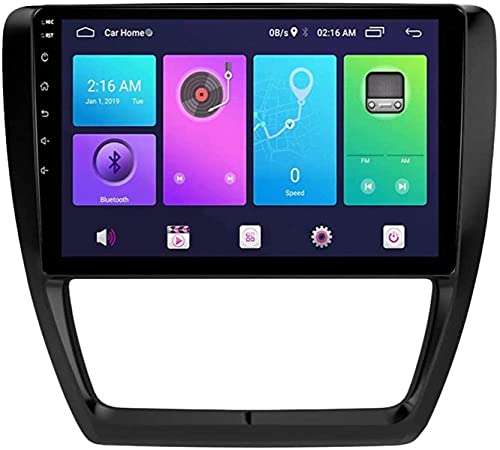 Sistema de navegación GPS para Volkswagen Sagitar 2017 Unidad Principal de navegación estéreo para Coche Android SWC 4G WiFi BT USB Mirror Link Built carplay