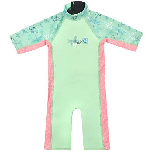 Splash About Traje de Neopreno Unisex para niños y Sol, Unisex niños, Traje de Neopreno UV Sol y mar, UVCDF1, Libélula, 1 a 2 años