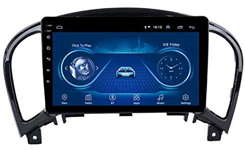 SSeir Coche estéreo Android 8.1 Navegación GPS, para Nissan Juke 2010-2014 YF15 Infiniti ESQ 2011-2017, 9 Pulgadas Pantalla táctil Completa Radio de Reproductor Multimedia, Bluetooth FM Am Dab USB