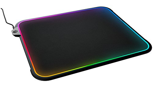 SteelSeries QcK Prism, alfombrilla de ratón, Iluminación RGB, 320 x 270 x 9mm
