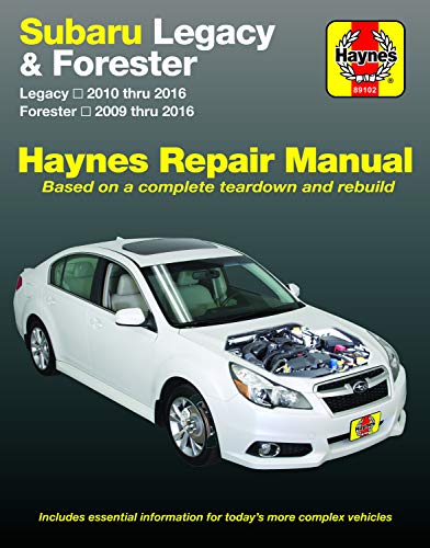 Subaru Legacy (10-16) & Forester (09-16) (Hayne's Automotive Repair Manual)