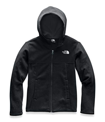 The North Face Boys' Glacier Full Zip Hoodie, TNF Black, XL