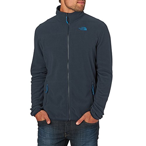 The North Face M 100 Glacier Full Z Urban Navy Fleece, Hombre, L