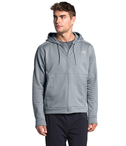 The North Face Men's Man's Best Full Zip Hoodie, Mid Grey, XL The North Face Men's Man's Best Full Zip Hoodie, Mid Grey, XL