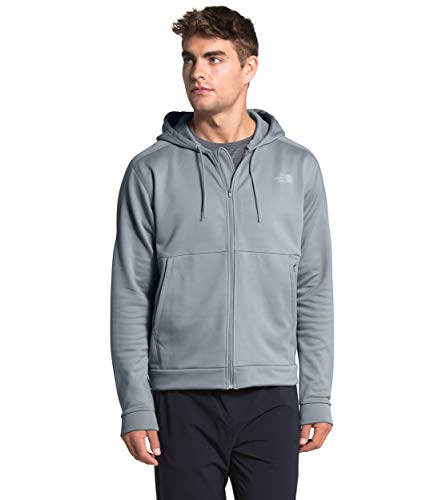 The North Face Men's Man's Best Full Zip Hoodie, Mid Grey, XL