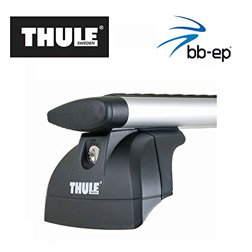 Thule de aluminio Baca 90435339 con Nueva Wingbar Traverse Sistema completo, incluye candado para Nissan Inter Star (MK II) con fixpunkten – Incluye 1 L kroon Oil Scree nwash