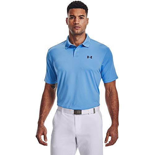 Under Armour Polo de Golf Performance 2.0 para Hombre, Hombre, Polo, 1342080, Azul Nova (487)/Azul Academy, XL