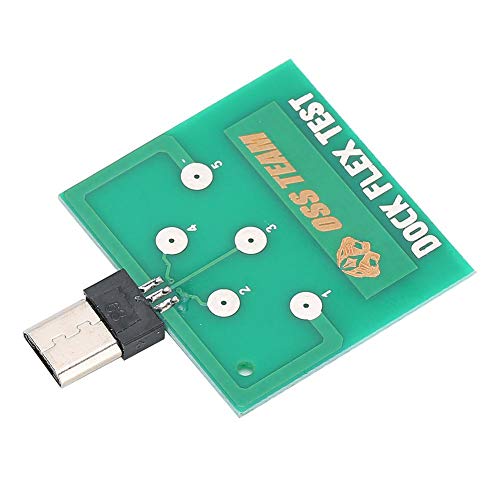 USB 5 Pines para Placa de Prueba de PCB Placa de Prueba de Muelle de Carga Placa de Prueba para Micro Interfaz Teléfono móvil Prueba de Enchufe de Cola no Desmontable(Micro Interface Beta)