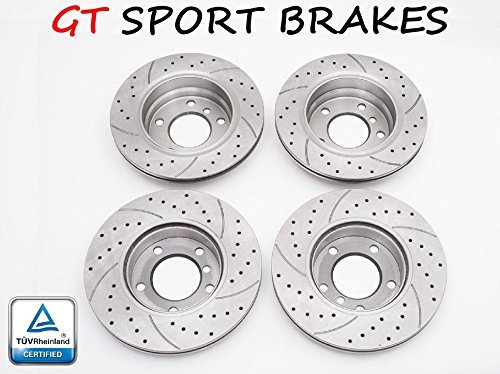 V-MAXZONE GT1605 + GT1627 4 discos de freno Sport GT (delantero y trasero) V-MAXZONE GT1605 + GT1627 4 discos de freno Sport GT (delantero y trasero)