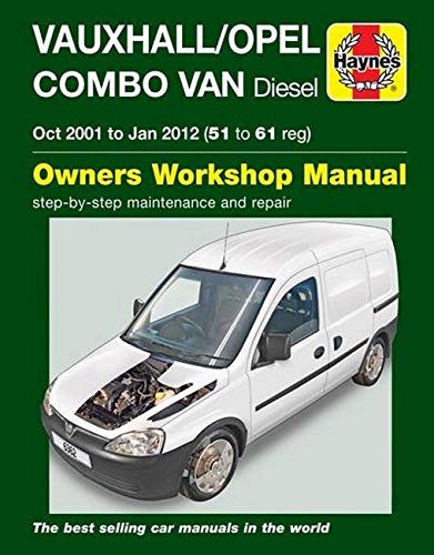 Vauxhall/Opel Combo Diesel Van (Oct 2001 To Jan 2012) 51 To 61