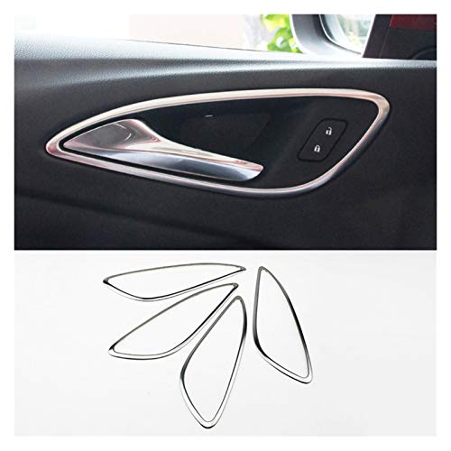 XIAOZHANG ZHANGQIN Molduras de la Puerta Interior del Estilo de la Puerta del estilizador del automóvil adornan los molduras para Opel Astra K 2017 2018 2019 Accesorios