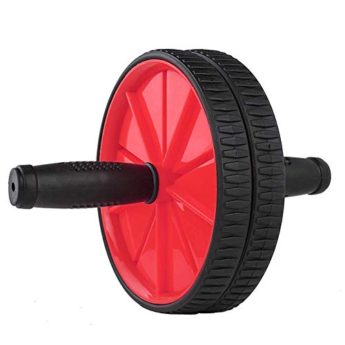 YF-SURINA Kit de ruedas de acondicionamiento físico y culturismo Máquina de ruedas de rodillos con núcleo de fitness con almohadilla para la rodilla y asas suaves Rueda de rodillo Ab para hombres Muj