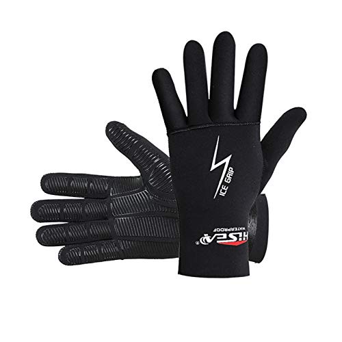 Zeraty 5 mm Guantes de Neopreno de Buceo Guantes de Neopreno Guantes de Surf para Hombres y Mujeres, térmicos, Antideslizantes, Flexibles, Guantes de Agua de Buceo para Pesca submarina, natación