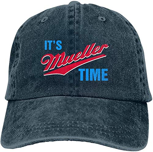 zhkx It's Mueller Time - Gorro de béisbol para adulto