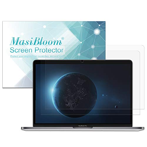 2 protectores de pantalla transparente para MacBook Pro de 13 pulgadas Modelo: A2338 A2289 A2251 (2020 lanzado) 4H dureza antiarañazos película protectora